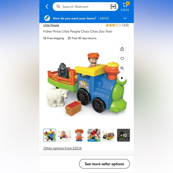 Fisher Price Little People Zoo Train - Picture 6 of 6